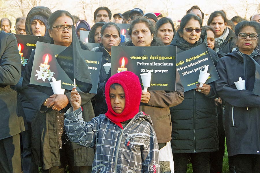 Memorial held in Jarry Park for Sri Lanka bombing victims