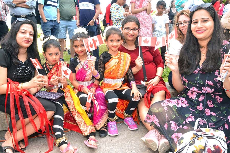 Park Exers treated to a BIG Canada Day celebration