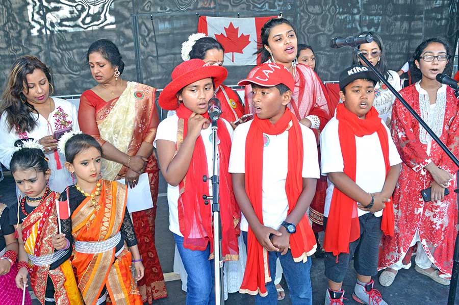 Park Exers treated to a BIG Canada Day celebration