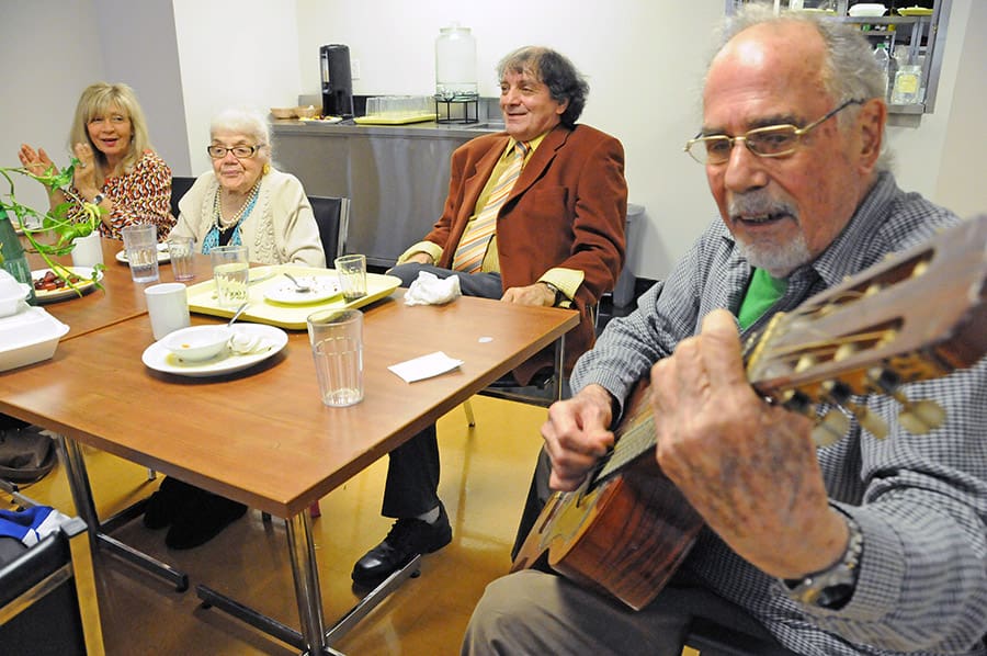 Park Exer Maria Arcudi Simon marks her 100th year