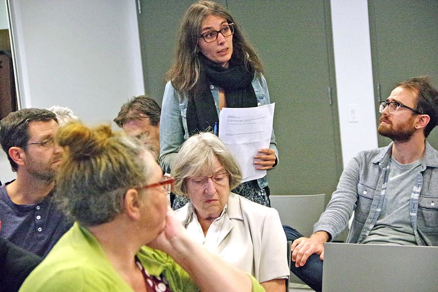 Social housing activists oppose bakery demolition