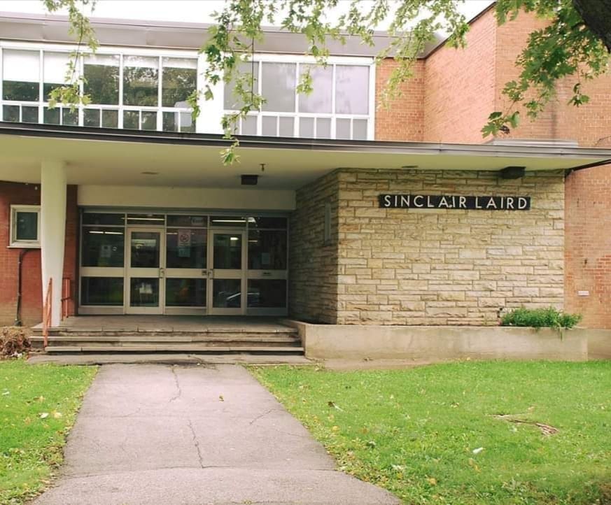 Image showing the entrance of a local school.