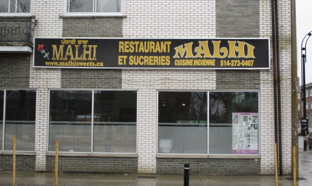 Image of restaurant in Park Extension.