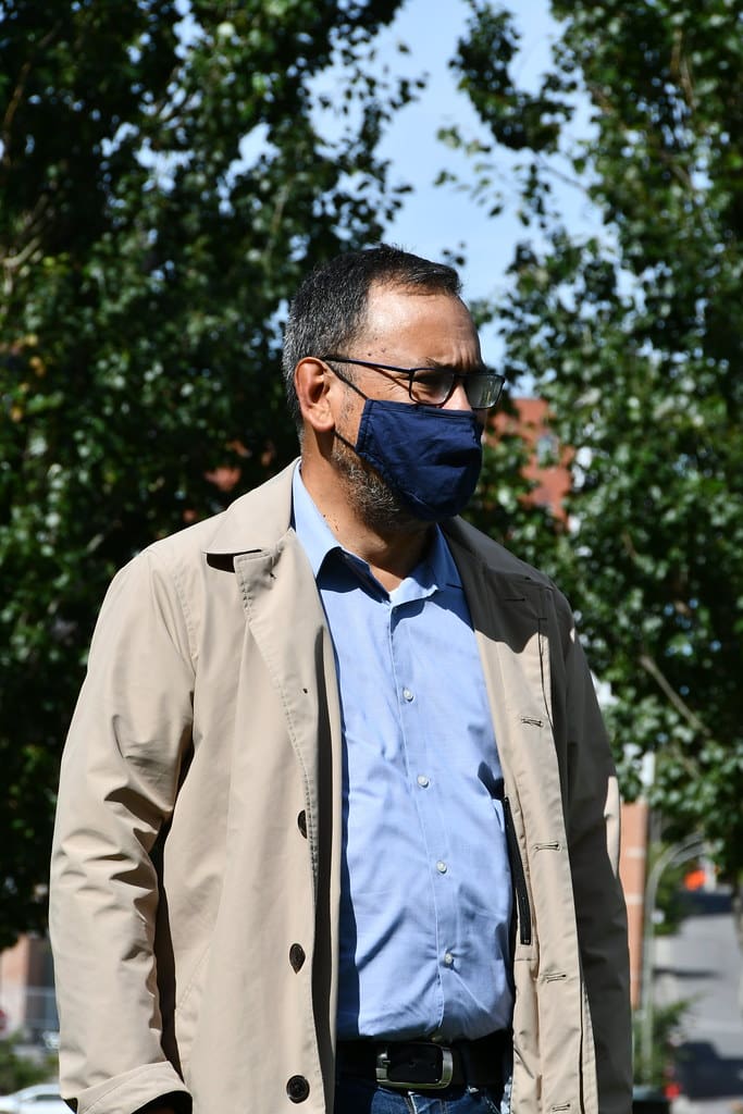 Andrés Fontecilla speaks against the reform set up by the PEQ last Saturday