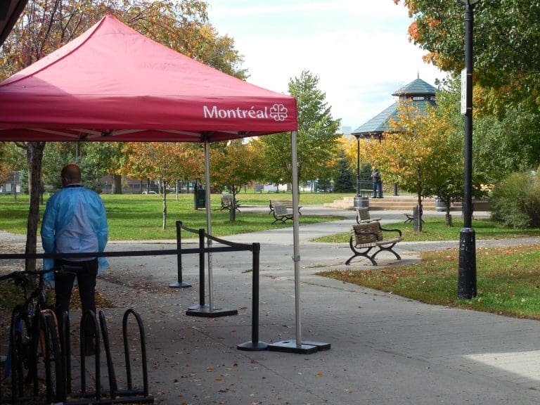 Covid-19 Mobile Testing Clinic at Howard Park