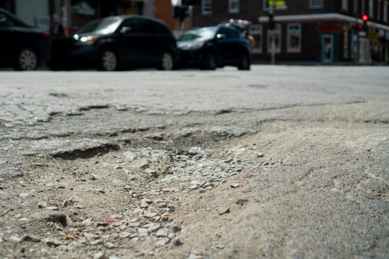 A Montreal tradition: potholes